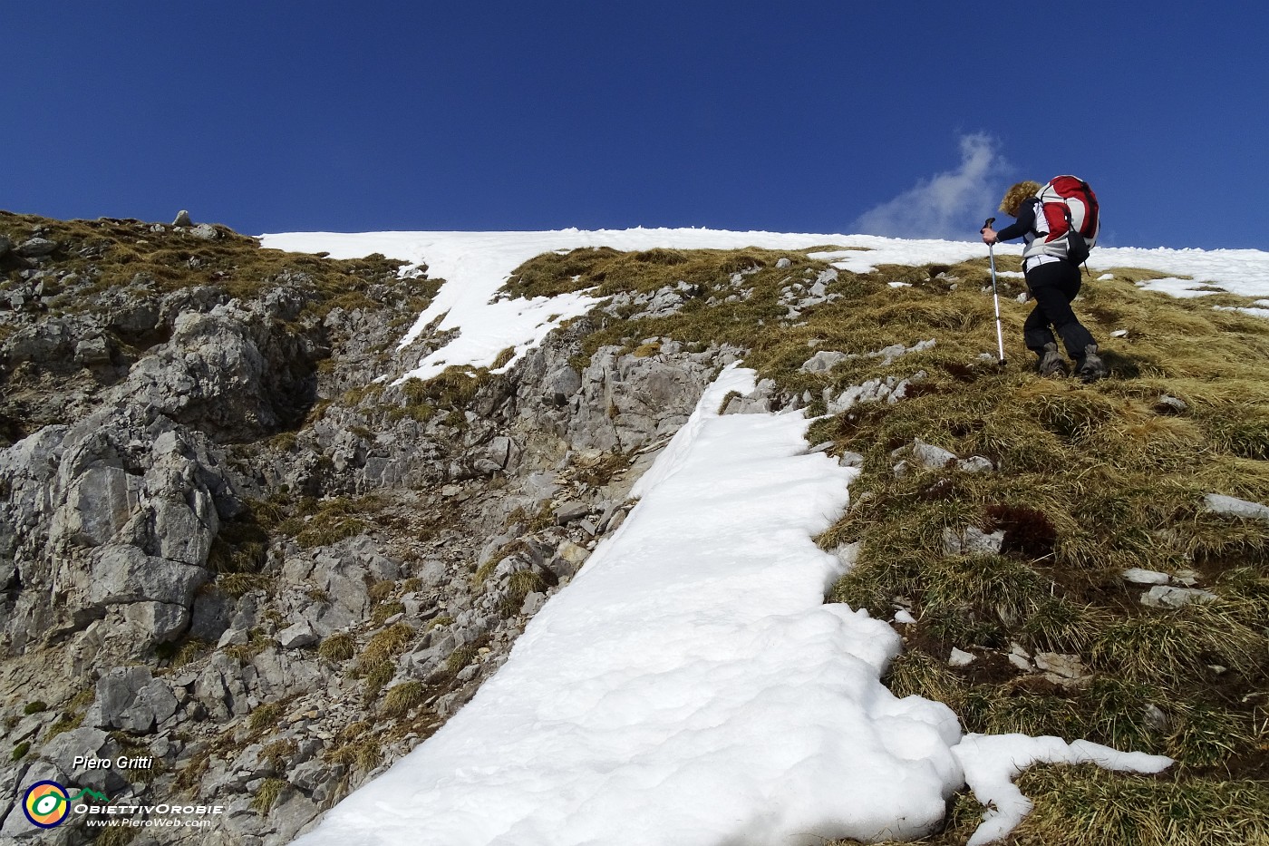 65 Dal passo alla cima ...strappo finale !.JPG